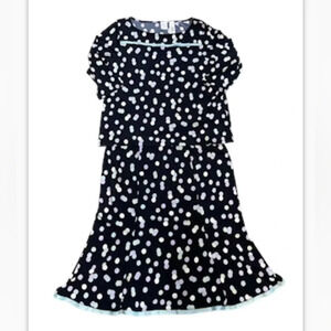 Emma James 2 Piece Skirt Set Polka Dot Wear to Work Colorful‎ Plus Size 1 (1X)